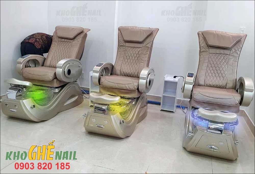 ghế nail massage cao cấp 