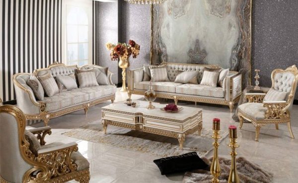 BỘ GHẾ SOFA CỔ ĐIỂN - NK95 - Hình ảnh 2