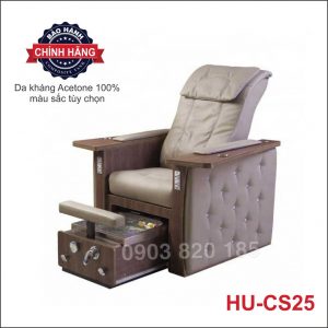 ghế nail bục gỗ CS25