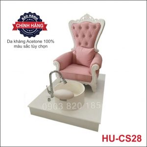 ghế nail chậu tròn HU-CS28