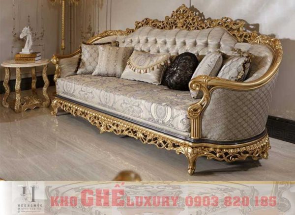 ghế sofa băng dài cổ điển