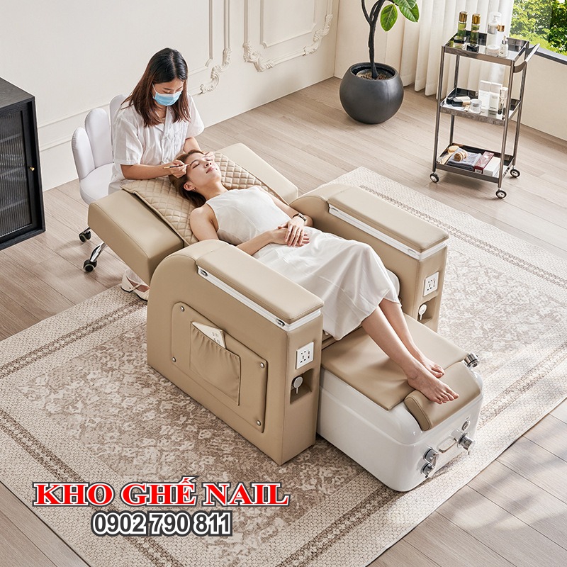 ghế nail bồn rời
